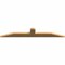 Ekena Millwork Portland Smooth Timber Gable Bracket, Western Red Cedar, 48"W x 8"H x 1 1/2"D x 3 1/2"F, 4/12 Pitch GBW048X08X0204POR00SWR - alternate 2